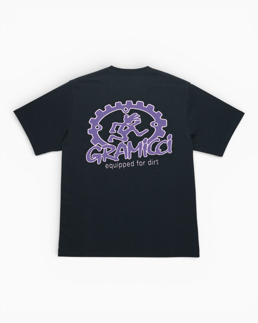 Gramicci Equipped For Dirt T-Shirt Vintage Black