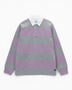 Gramicci Langdon Rugby Erkek Polo T-Shirt Heather/Purple
