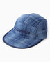 Gramicci Long Bill Cap Indigo Checkered Plaid