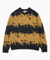 Gramicci Mohair Splatter Erkek Kazak Safron Splatter