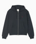 Gramicci One Point Zip Hooded Erkek Sweatshirt Vintage Black