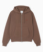 Gramicci One Point Zip Hooded Erkek Sweatshirt Brown