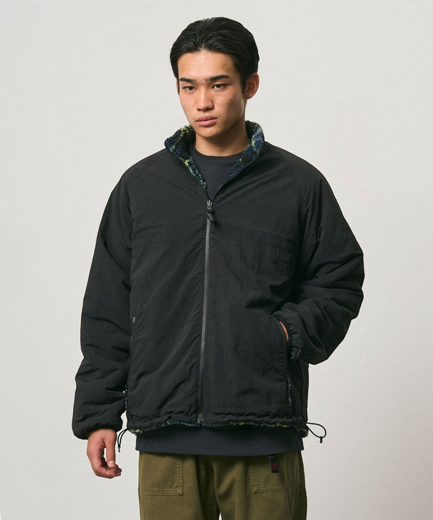 Gramicci Reversible Sherpa Plaid Çift Taraflı Erkek Ceket