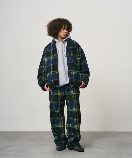 Gramicci Reversible Sherpa Plaid Çift Taraflı Erkek Ceket