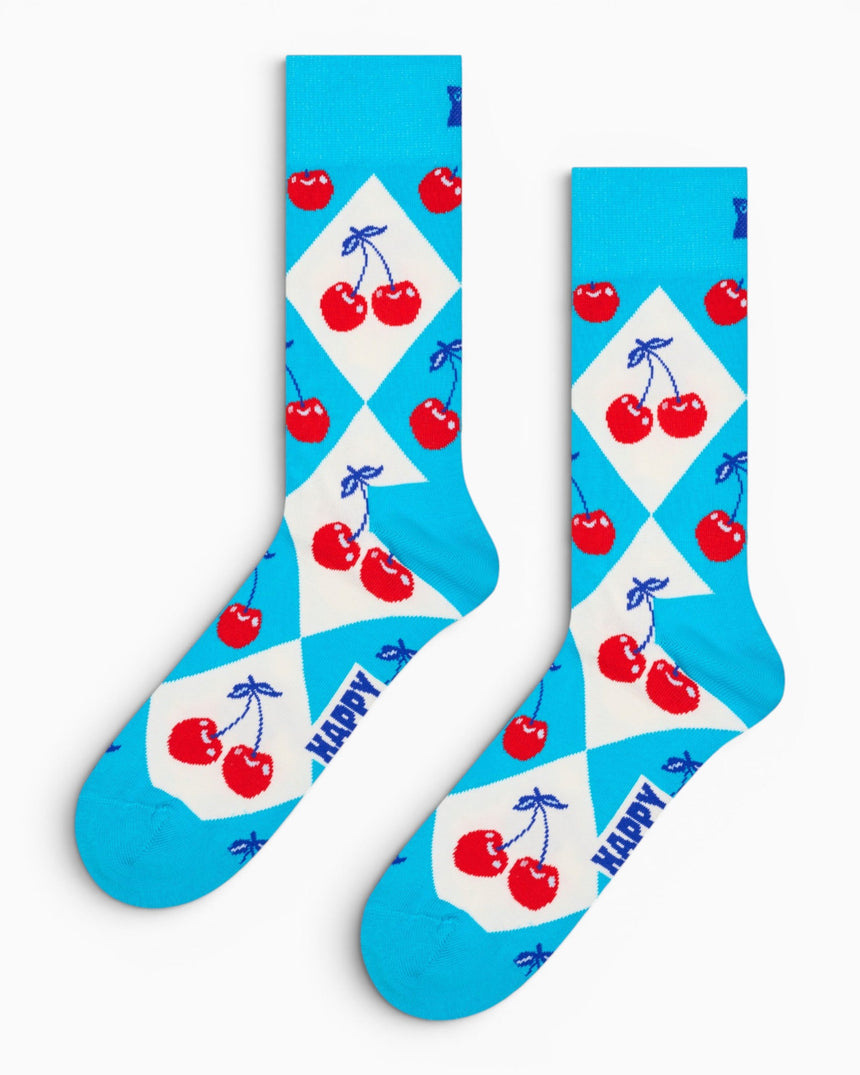 Happy Socks Checks and Stripes Gift Set 3 Pack Çorap