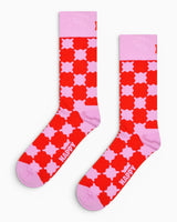 Happy Socks Checks and Stripes Gift Set 3 Pack Çorap