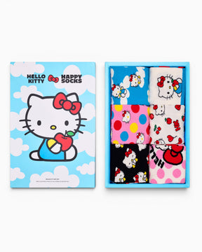 Happy Socks Hello Kitty Gift Set 6 Pack Çorap Çok Renkli