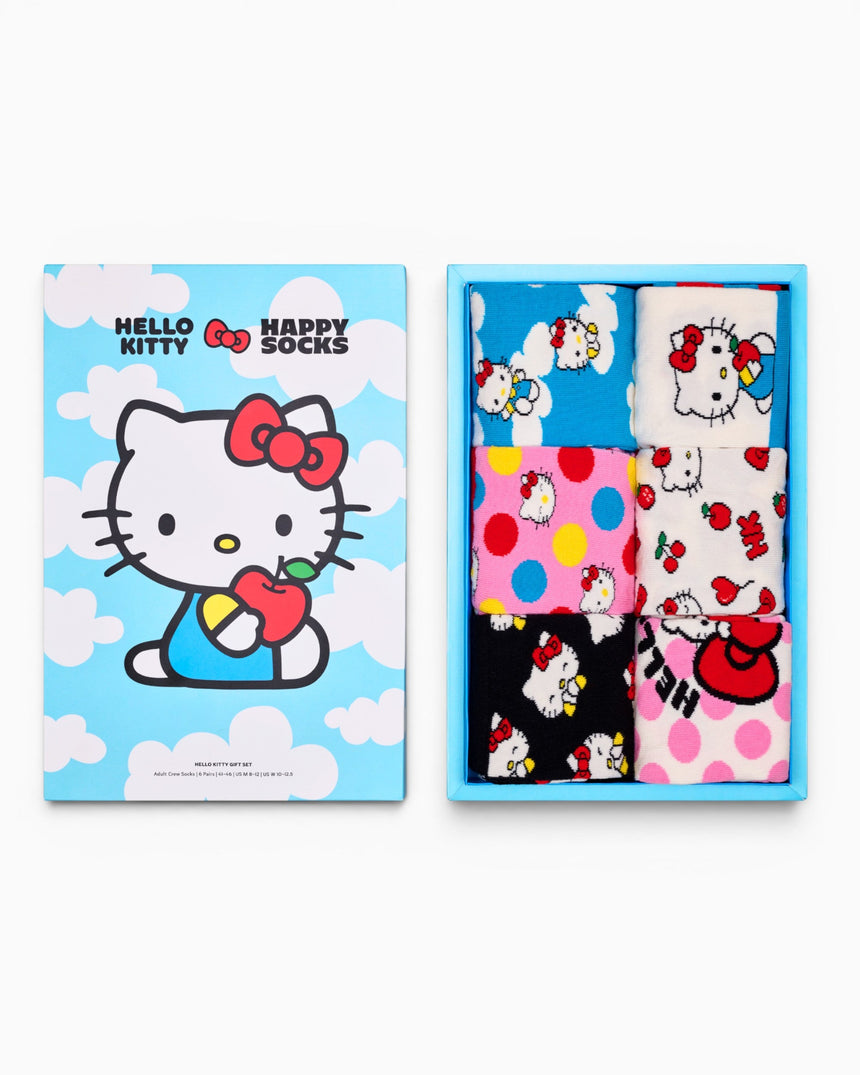 Happy Socks Hello Kitty Gift Set 6 Pack Çorap Çok Renkli
