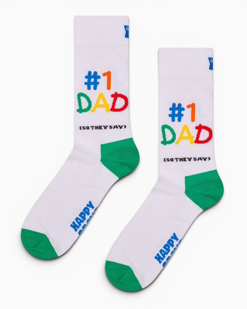 Happy Socks No. 1 Dad Gift Set 3 Pack Çorap