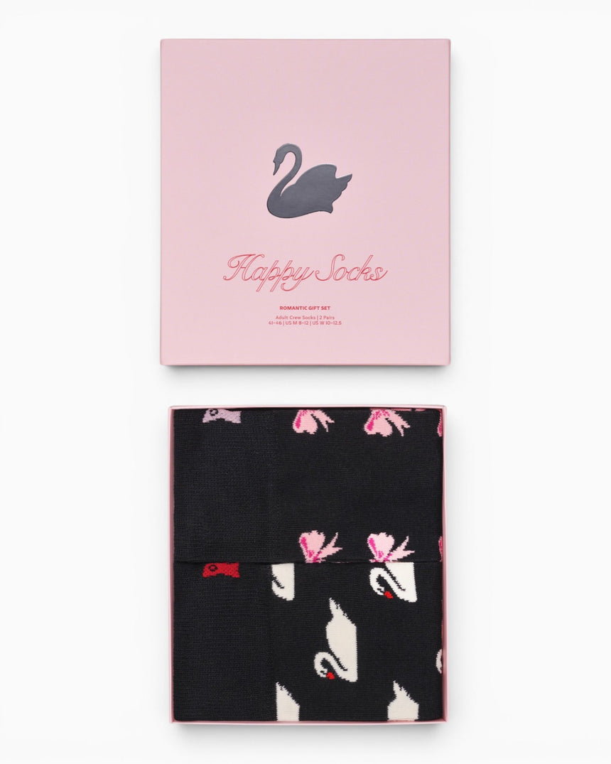 Happy Socks Swan Gift Set 2 Pack Çok Renkli