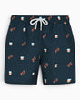 Hawksbill On The Rocks Erkek Şort Mayo Petrol Blue