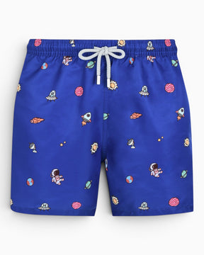 Hawksbill Space Erkek Şort Mayo Dark Blue
