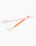 HAY Design Glass Spoons Duo Set of 2 Multi