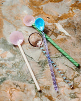 HAY Design Glass Spoons Twist Set of 2