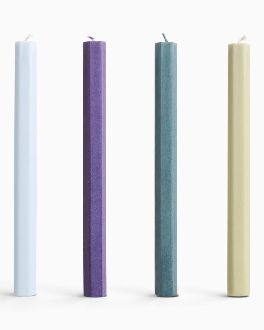 HAY Design Hexagon Candle Set of 4 Meadow