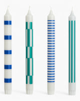 HAY Design Pattern Candle Set of 4 Multi