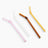 HAY Design Sip Swirl Straw Set of 4 Multi