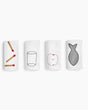 HAY Design Sobremesa Napkin White Set of 4 White