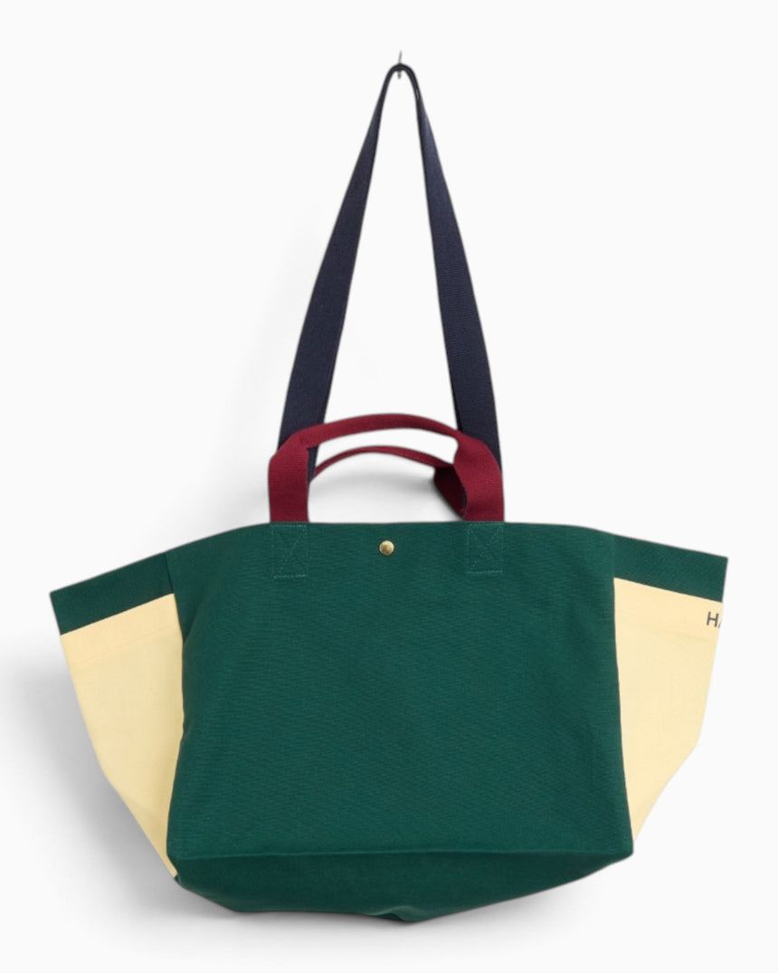 HAY Design Weekend Bag - Small Dark Green Multi