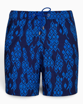 Heliophilia Ikat Şort Mayo Blue
