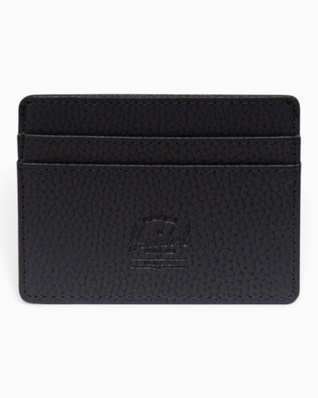 Herschel Charlie Vegan Leather Kartlık Black