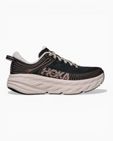 HOKA Bondi 7 Kadın Sneaker Black/Rose Cream