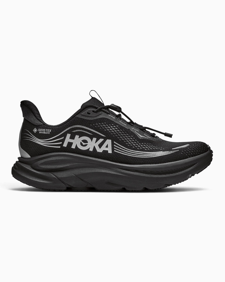 HOKA Clifton 11 GORE-TEX Erkek Sneaker Black/Black