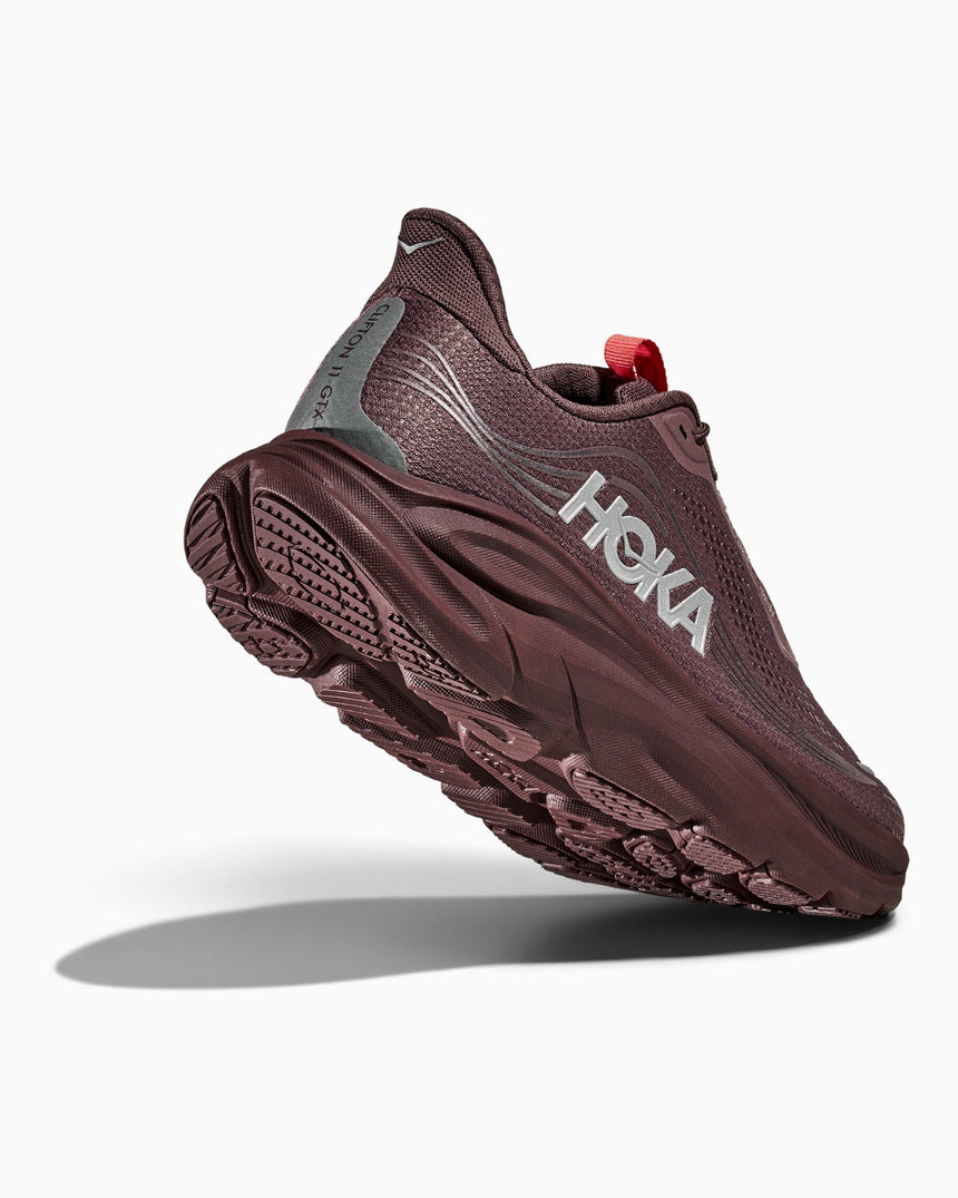 HOKA Clifton 11 GORE-TEX Kadın Sneaker Smoky Quartz/Deep Mauve