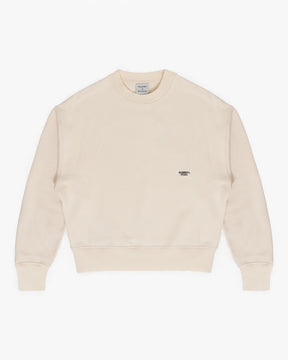 KUNST STUDIO Oversize Heavyweight Sweatshirt Ecru