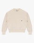 KUNST STUDIO Oversize Heavyweight Sweatshirt Ecru