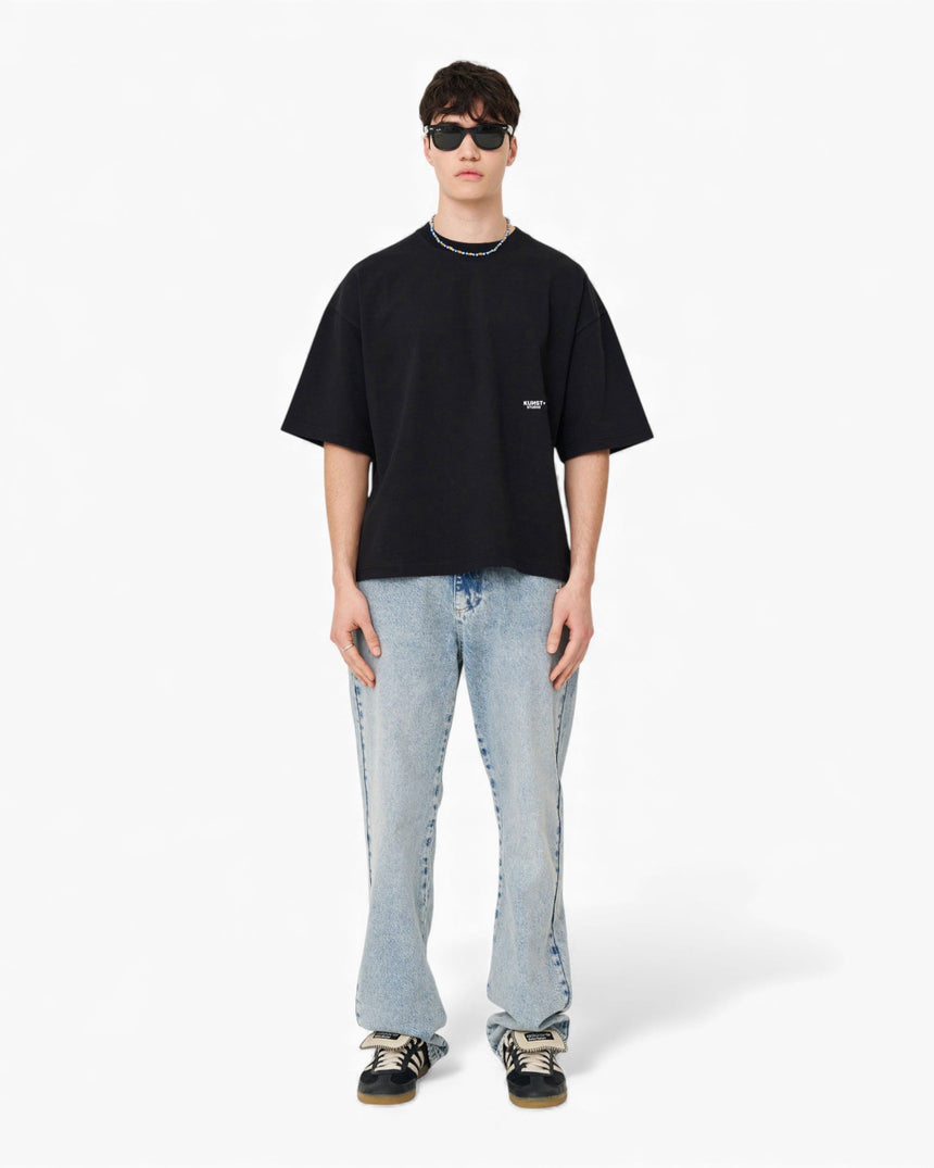 KUNST STUDIO SS Sculpture Print Box Fit T-Shirt