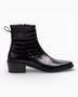 Kundura Crocodile Bot Black