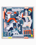 Lar Studio Fiona's Way 95 x 95 Fular Navy