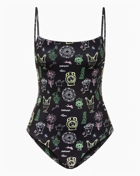 Lar Studio Sculpture One Piece Mayo Multicolor