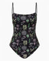 Lar Studio Sculpture One Piece Mayo Multicolor