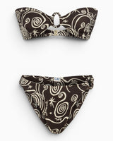Lar Studio Stars Bikini Brown
