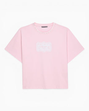 Les Benjamins Kısa Kollu Kadın T-Shirt Pink