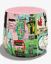 Lexon Lexon X Jean-Michel Basquiat Crown Mino + Bluetooth Hoparlör Çok Renkli
