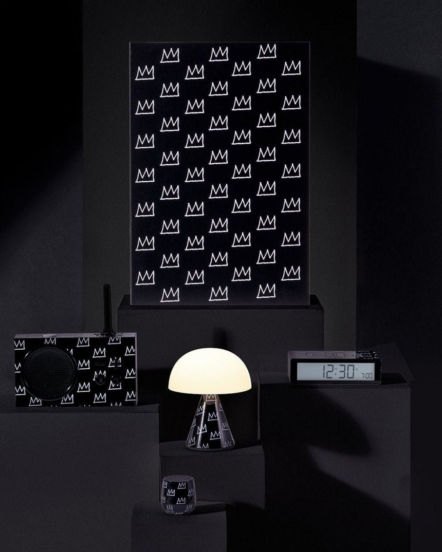 Lexon Lexon X Jean-Michel Basquiat Crown Mino + Bluetooth Hoparlör