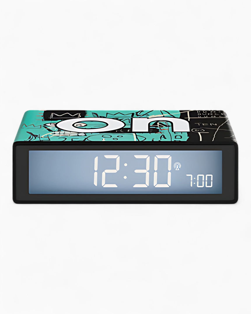 Lexon Lexon X Jean-Michel Basquiat Flip + Alarm Saat Pi