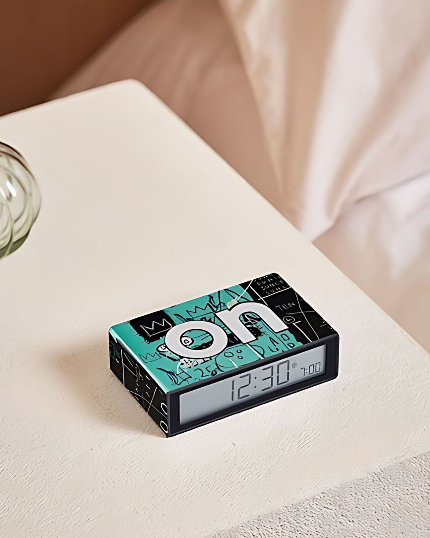 Lexon Lexon X Jean-Michel Basquiat Flip + Alarm Saat