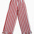 Mama in Love Frill Stripes Kadın Pantolon Krem/Kiremit