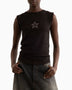 Miaou Lucia Top Stud Star Black