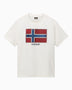 Napapijri Tiki Short-Sleeve T-Shirt White Whisper