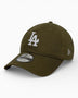 New Era LA Dodgers Linen 9TWENTY Adjustable Şapka Green