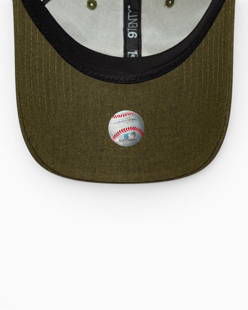 New Era LA Dodgers Linen 9TWENTY Adjustable Şapka
