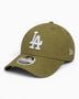 New Era LA Dodgers MLB Linen 9FORTY M-Crown Adjustable Şapka Green