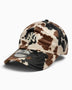 New Era NY Yankees Animal Print 9FORTY Şapka Beige