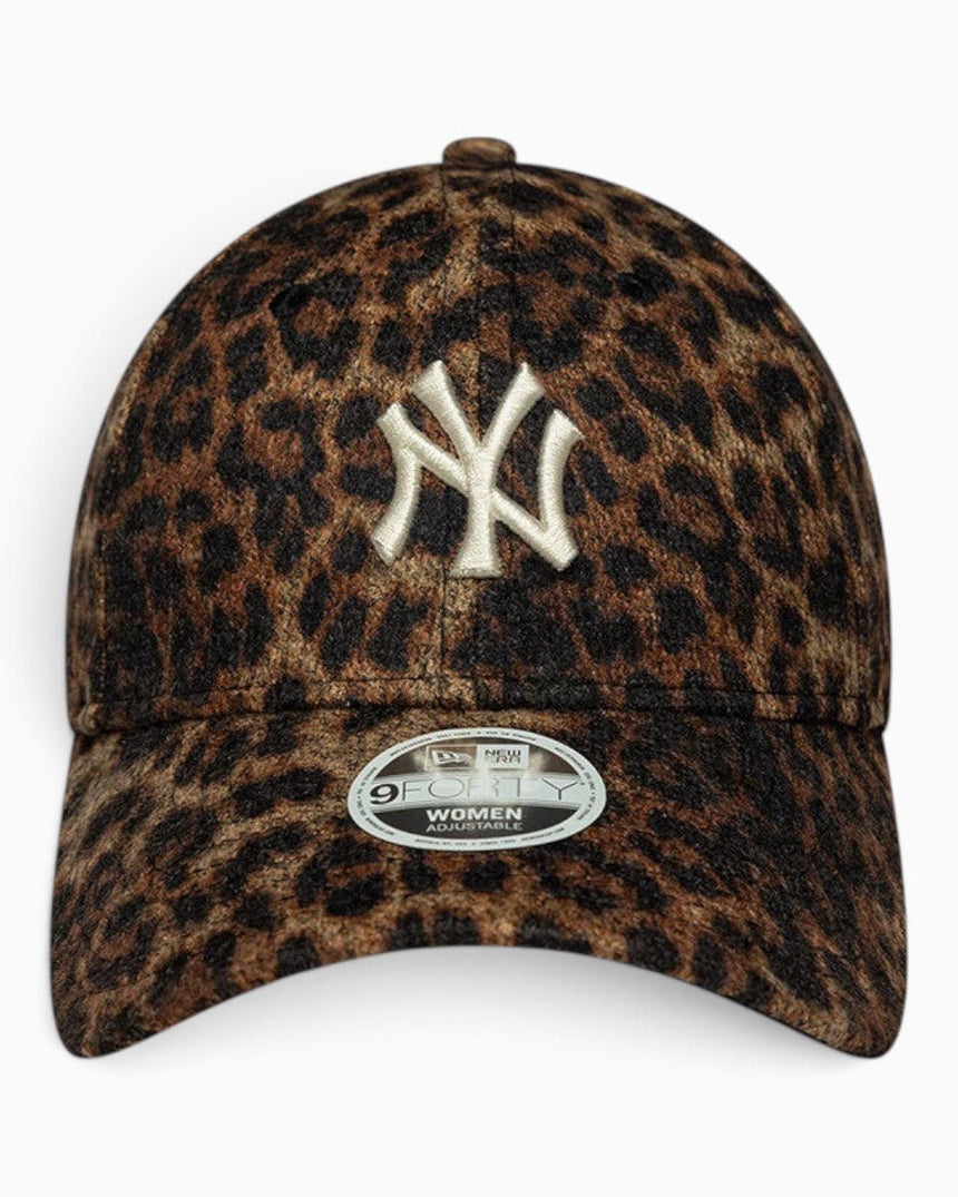 New Era NY Yankees W MLB Cosy Leopard 9FORTY Şapka