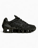 Nike Shox TL Kadın Sneaker Black/Black - Mtlc Hematite - Max Orange